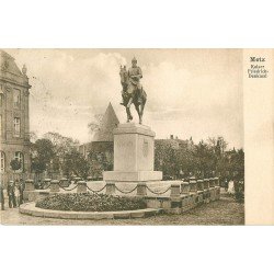 carte postale ancienne 57 METZ. Monument Kaiser Friedrich Denkmal 1919