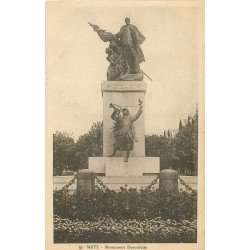 carte postale ancienne 57 METZ. Monument Deroulède