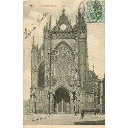 carte postale ancienne 57 METZ. Cathédrale 1908