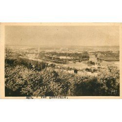 carte postale ancienne 57 METZ. Panorama 1939