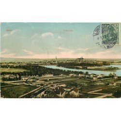 carte postale ancienne 57 METZ. Panorama 1913