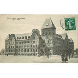 carte postale ancienne 57 METZ. Grande Poste vers 1910