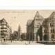 carte postale ancienne 57 METZ. Hôtel des Postes et Gare