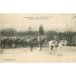 carte postale ancienne 57 METZ. Délivrance de la Ville. Maréchal Pétain pendant le Défilé 1919