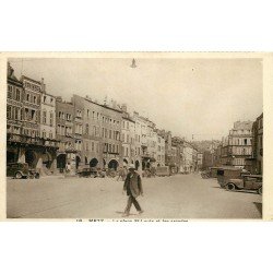 carte postale ancienne 57 METZ. Les Arcades Place Saint-Louis