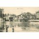 carte postale ancienne 57 METZ. Pêcheurs à la ligne près les Thermes 1925