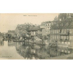 carte postale ancienne 57 METZ. Bain des Roches