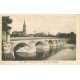 carte postale ancienne 57 METZ. Pont des Morts Eglise de la Garnison