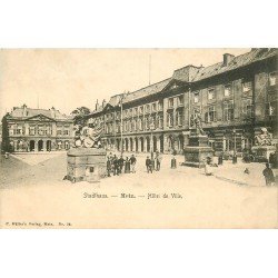 carte postale ancienne 57 METZ. Hôtel de Ville Stadthaus