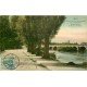 carte postale ancienne 57 METZ. Île du Saulcy et Pont des Morts 1910