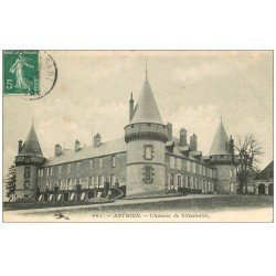 carte postale ancienne 58 ANTHIEN. Château de Villemolin 1908