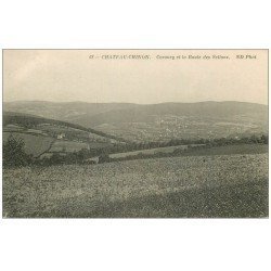 carte postale ancienne 58 CHATEAU-CHINON. Corancy et Route des Settons