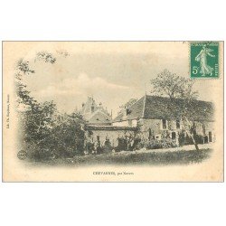 carte postale ancienne 58 CHEVANNES
