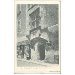 carte postale ancienne 12 VILLEFRANCHE-DE-ROUERGUE. Porte et Croisés. Pascal Mode