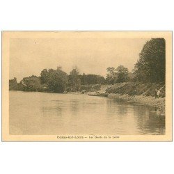 carte postale ancienne 58 COSNE-SUR-LOIRE. Bords de la Loire