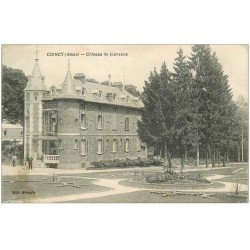 carte postale ancienne 02 COINCY. Château de Jouvence 1917