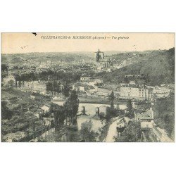 12 VILLEFRANCHE-DE-ROUERGUE. Vue générale 1915