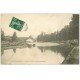 carte postale ancienne 58 COSNE-SUR-LOIRE. Gare d'eau des Fouchards 1912