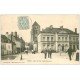 carte postale ancienne 58 COSNE-SUR-LOIRE. Hôtel de Ville Eglise Saint-Jacques 1905