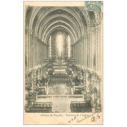 carte postale ancienne 13 ABBAYE DE FRIGOLET. L'Eglise. Carte Pionnière 1905 (minuscule coupure 1mm)...