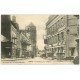 carte postale ancienne 58 COSNE-SUR-LOIRE. La Rue Saint-Jacques 1910 Nouvel Hôtel