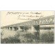 carte postale ancienne 58 COSNE-SUR-LOIRE. Pont du P.O 1920