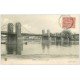 carte postale ancienne 58 COSNE-SUR-LOIRE. Ponts sur la Loire 1905