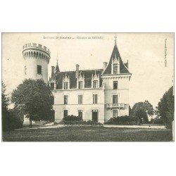 carte postale ancienne 58 DECIZE. Château de Bateau 1912
