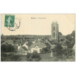 carte postale ancienne 58 DONZY. Le Village 1908