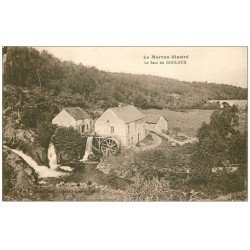 carte postale ancienne 58 GOULOUX. Le Moulin au Saut du Gouloux 1942
