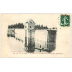 carte postale ancienne 58 LAC DES SETTONS. Mur de Garde Chambre de manoeuvre 1907