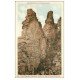 carte postale ancienne 58 LE MORVAN. Les Nids de Vautours. Route Dun à Saint-Brisson