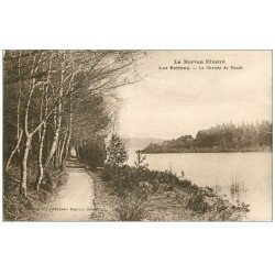 carte postale ancienne 58 LES SETTONS. Chemin de Ronde