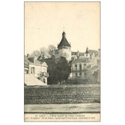 carte postale ancienne 58 LUZY. Château, la "" Coiffure "" de la Tour