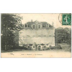 carte postale ancienne 58 MARZY. Le Château 1908