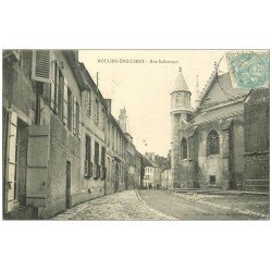carte postale ancienne 58 MOULINS-ENGILBERT. Rue Sallonnyer 1905