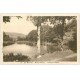 carte postale ancienne 58 MOUX. Etang de Chazelle 1942