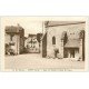 carte postale ancienne 58 MOUX. Hôtel du Centre Place de l'Eglise