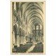 carte postale ancienne 58 NEVERS. Cathédrale Saint-Cyr grande Nef