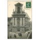 carte postale ancienne 58 NEVERS. Eglise Saint-Pierre 1911 animée