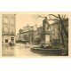 carte postale ancienne 13 AIX-EN-PROVENCE. Fontaine et Statue du Roi René