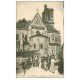 58 NEVERS. La Cathédrale avec vendeur ambulant