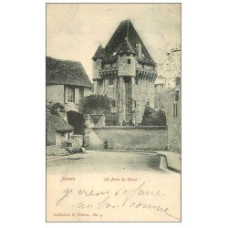 carte postale ancienne 58 NEVERS. La Porte du Croux 1904