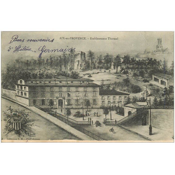 13 AIX-EN-PROVENCE. Viaduc du Chemin de Fer 1910