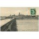 carte postale ancienne 58 NEVERS. Pont de la Loire 1909