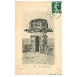 carte postale ancienne 58 NEVERS. Tour de la Cathédrale 1911