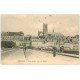 carte postale ancienne 58 NEVERS. Vue sur le Pont 1906