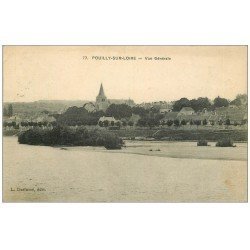 carte postale ancienne 58 POUILLY-SUR-LOIRE 1922
