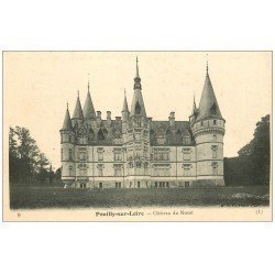 carte postale ancienne 58 POUILLY-SUR-LOIRE. Château du Nozet