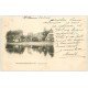carte postale ancienne 58 SAINT-HONORE-LES-BAINS. Etang du Seu 1904